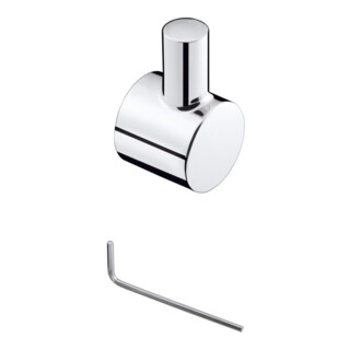 hansgrohe Poignée de commutation Axor UP Thermostat avec vanne d'arrêt Set complet iBox acier