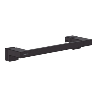 hansgrohe Poignée de porte de douche AddStoris L 398 mm, ép. verre 6-12 mm, métal, mat-noir