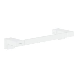 hansgrohe Poignée de porte de douche AddStoris L 398 mm, verre 6-12 mm, métal, blanc mat