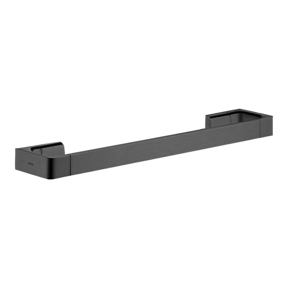 hansgrohe Poignée de porte de douche Axor universelle 444 mm, chrome noir brossé