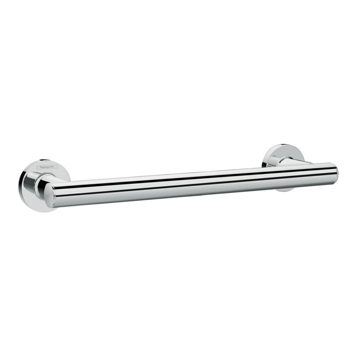 hansgrohe Poignée Logis Universal L 345 mm, fixation murale, MS, métal, chrome
