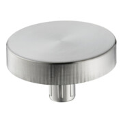 hansgrohe Poignée tournante A11 pour commande excentrique, acier inoxydable-3