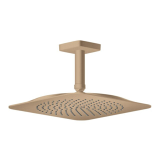 hansgrohe Pomme de douche 270 1jet EcoSmart Axor Citterio C avec raccord plafond BRG