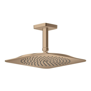 hansgrohe Pomme de douche 270 1jet EcoSmart Axor Citterio C avec raccord plafond PRG