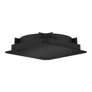 hansgrohe Pomme de douche Axor Citterio C 1j De., Pression min. 1,2 bar, noir mat
