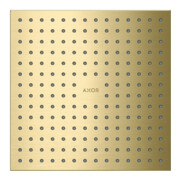 hansgrohe Pomme de douche Axor De., encastrée, 250x250 mm, 2 jets, b br