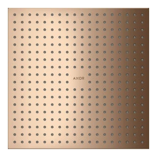 hansgrohe Pomme de douche Axor De., encastrée, 300x300 mm, 2 jets, pour sol