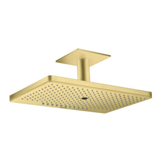hansgrohe Pomme de douche Axor m plafond, 460x300, 3 jets, brossé, chromé