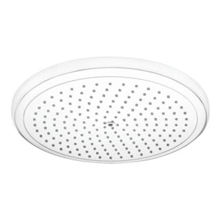 hansgrohe Pomme de douche Croma 280 EcoSmart 1jet, Ø 280 mm, 9 l/min, blanc mat