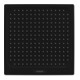 hansgrohe Pomme de douche Crometta E EcoSmart 240x240mm, 1 jet, 8,1 l/min, noir mat-1