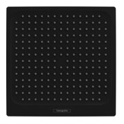 hansgrohe Pomme de douche Crometta E EcoSmart 240x240mm, 1 jet, 8,1 l/min, noir mat