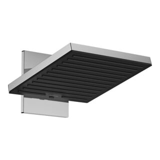 hansgrohe Pomme de douche Pulsify E avec raccord mural, chrome