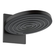 hansgrohe Pomme de douche Pulsify S 260 EcoSmart avec raccord mural, 2 jets, noir mat