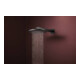 hansgrohe Pomme de douche Raindance Alive S 2 jets, Pression min. 0,9, chrome brossé bleu