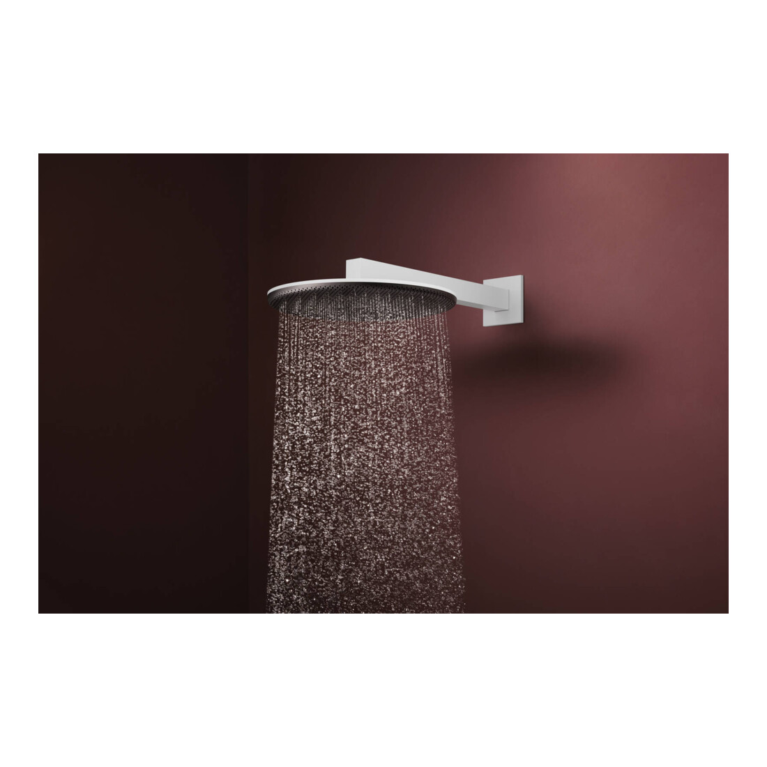 hansgrohe Pomme de douche Raindance Alive S 300 mm, pression min. 0,6 bar, blanc mat