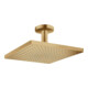 hansgrohe Pomme de douche Raindance E 300 m plafond, 1 jet, bronze brossé-1
