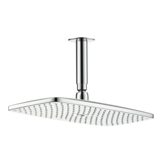 hansgrohe Pomme de douche Raindance E 360 100 mm, raccord plafond, 1 jet, chrome
