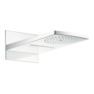 hansgrohe Pomme de douche Raindance Rainfall 180 445x214mm, 2 jets, montage mural, chrome
