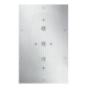 hansgrohe Pomme de douche Raindance Rainmaker 680x460mm, 3 jets, chrome, sans éclairage-1