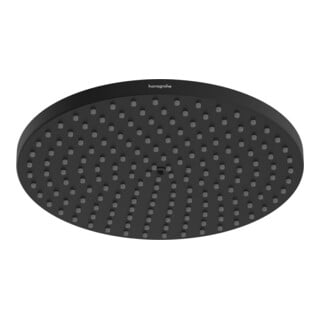 hansgrohe Pomme de douche Raindance S 240, 240 mm, 1 jet, noir mat
