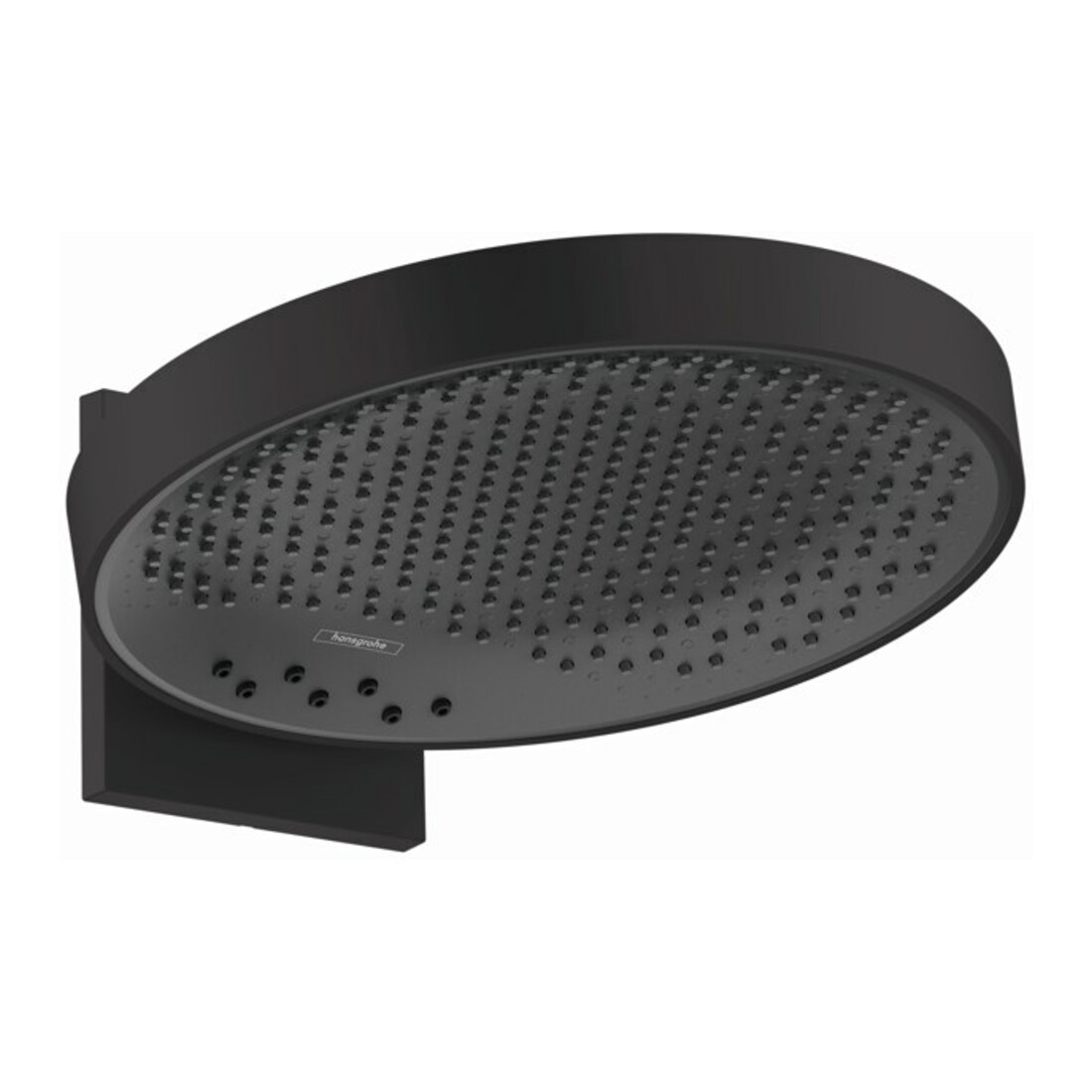 hansgrohe Pomme de douche Rainfinity 360 A 381 mm, 3 jets, avec raccord mural, mat noir