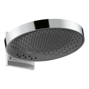 hansgrohe Pomme de douche Rainfinity 360 Sortie 381 mm, 3 jets, avec raccord mural, chrome-1