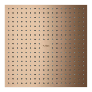 hansgrohe Pomme de tête Axor De., encastrée, 300x300 mm, 1 an, b r gol