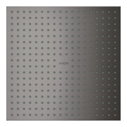 hansgrohe Pomme de tête Axor De., encastrée, 300x300 mm, 1 an, bleu