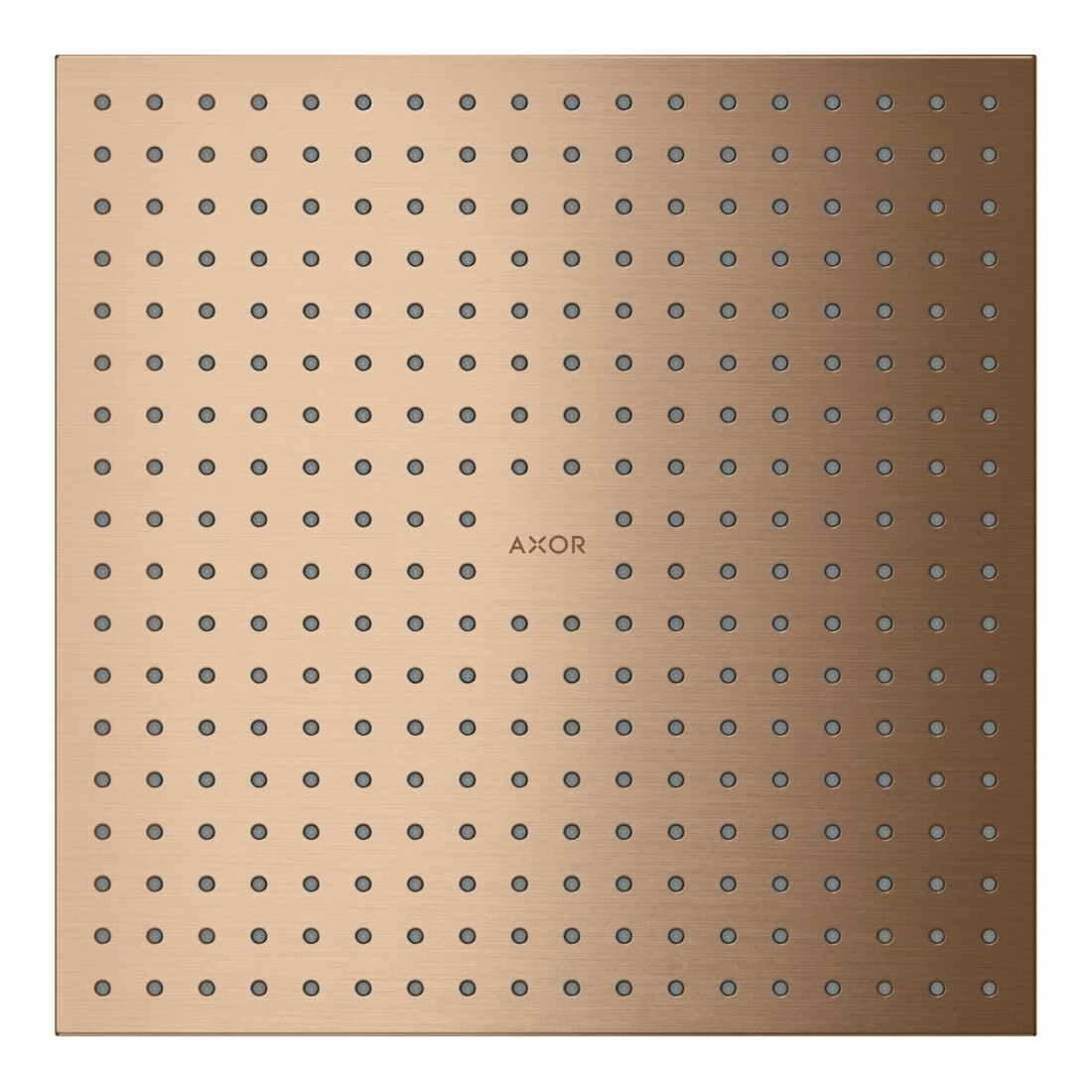hansgrohe Pomme de tête Axor De., encastrée, 300x300mm, 2 jets, b r gol