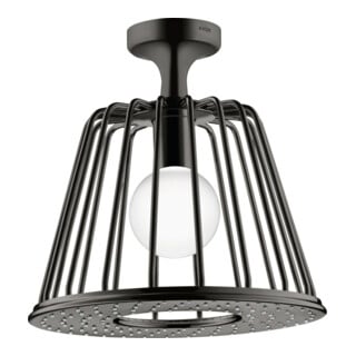 hansgrohe Pomme de tête Axor Nendo 275 1jet avec raccord plafond, 275 mm, 1 jet, bleu poli vc