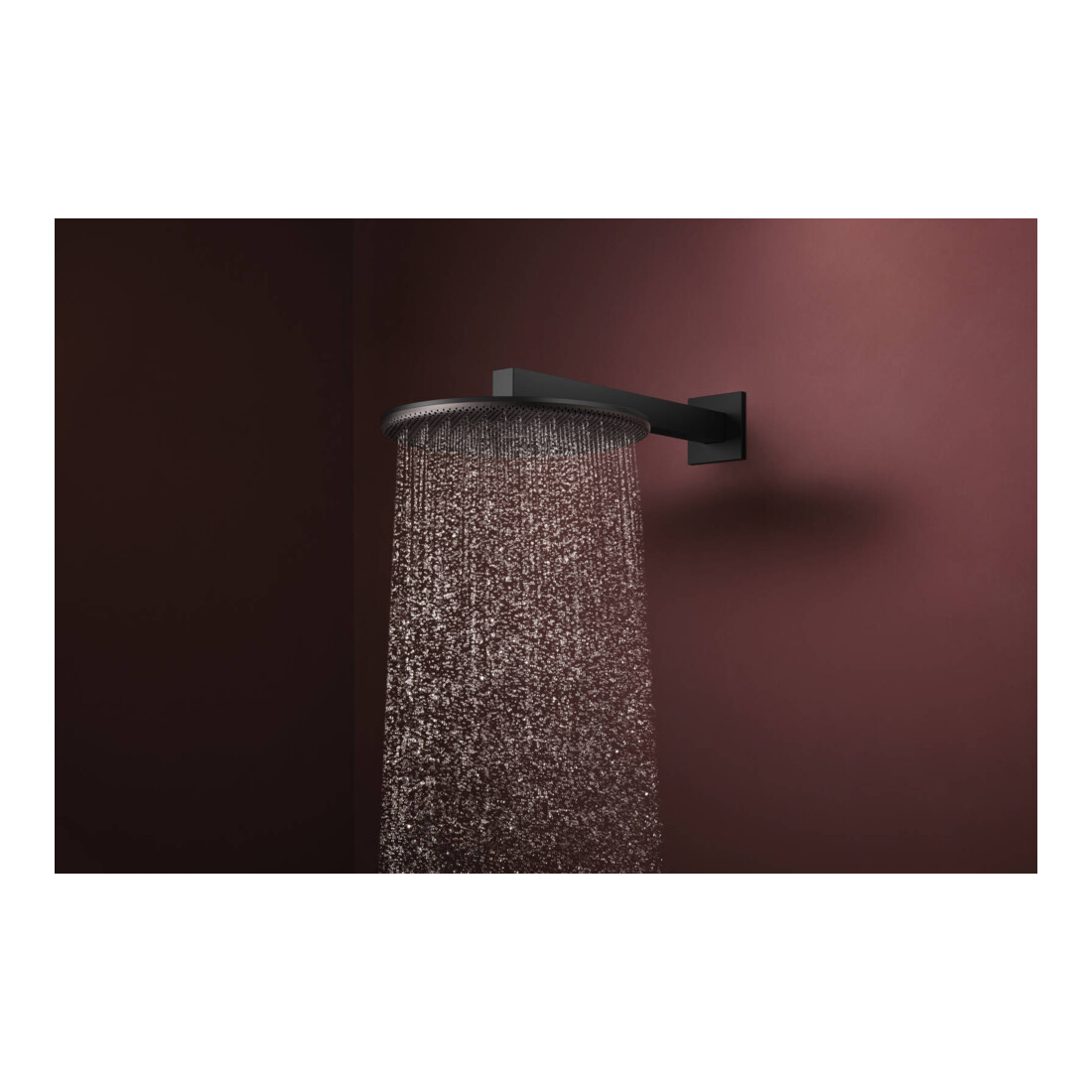 hansgrohe Pomme de tête Raindance Alive S 300 mm, pression min. 0,6 bar, noir mat
