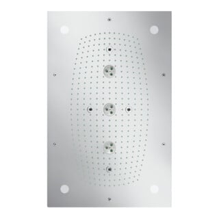 hansgrohe Pomme de tête Raindance Rainmaker 680x460mm, 3 jets, chrome, avec éclairage