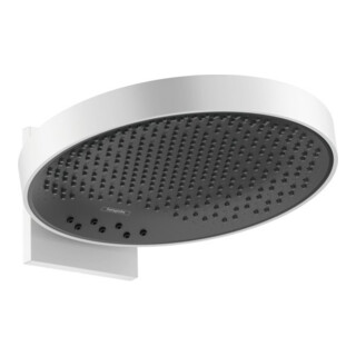 hansgrohe Pomme de tête Rainfinity 360 Sortie 381 mm, 3 jets, avec raccord mural, chrome mat
