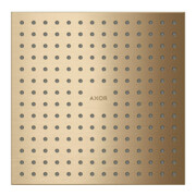 hansgrohe Pommeau de douche Axor De., encastré, 250x250mm, 2 jets, bronze b