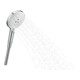 hansgrohe Pommeau de douche Raindance Select S 120, tête d=125mm, 3 jets, blanc chrome