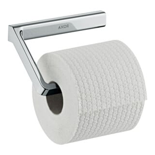 hansgrohe Porte-papier Axor universel sans couvercle, fixation murale, aspect acier inoxydable