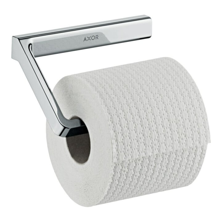 hansgrohe Porte-papier Axor universel sans couvercle, montage mural, or poli