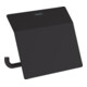 hansgrohe Porte-papier hygiénique AddStoris m avec couvercle, noir mat, mural, métal-1