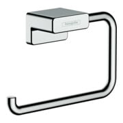 hansgrohe Porte-papier toilette AddStoris sans couvercle, chrome, mural, métal