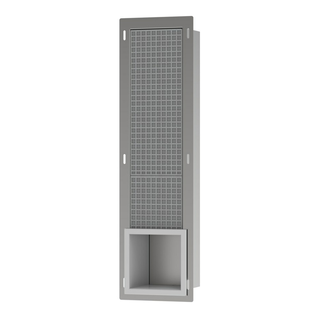 hansgrohe Porte-papier toilette encastré XtraStoris Origina blanc mat, avec cadre
