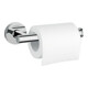 hansgrohe Porte-papier toilette Logis Uni sans couvercle, mural, laiton chromé