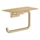 hansgrohe Porte-rouleau AddStoris m avec tablette, bronze brossé, mural, métal-1