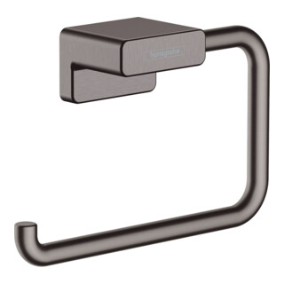 hansgrohe Porte-rouleau AddStoris sans couvercle, brossé bleu, mural, métal