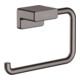 hansgrohe Porte-rouleau AddStoris sans couvercle, brossé bleu, mural, métal-1