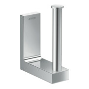 hansgrohe Porte-rouleau de réserve Axor Uni Rectangulaire Mural, chrome