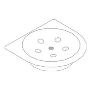 hansgrohe Porte-savon Axor Logo Polis petit, individuel
