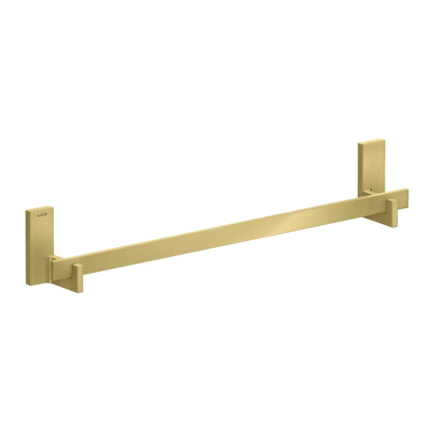 hansgrohe Porte-serviette Axor Uni Rectangulaire 600 mm, laiton brossé