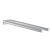 hansgrohe Porte-serviettes AddStoris L 445 mm, 2 bras, fixation murale, métal, chrome
