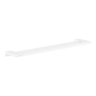 hansgrohe Porte-serviettes AddStoris L 648 mm, double, mural, métal, blanc mat