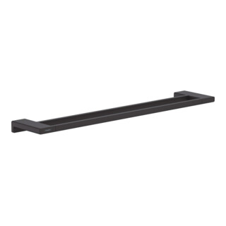 hansgrohe Porte-serviettes AddStoris L 648 mm, double, mural, métal, mat noir